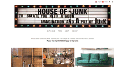 Desktop Screenshot of houseofjunk.com